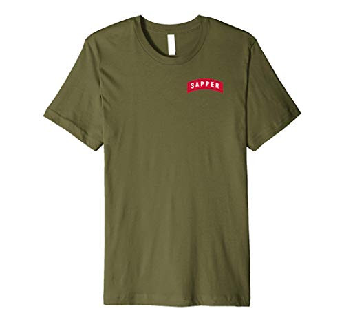Sapper Shirt - Sapper t shirt - Sapper Tab OD
