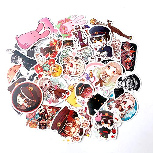 50pcs Anime Toilet-Bound Hanako kun Stickers for Car Snowboard Bicycle Luggage Skateboard Laptop Graffiti Decal Sticker 50pcs Anime Toilet-Bound Hanako kun Stickers for Car Snowboard Bicycle Luggage Skateboard Laptop Graffiti Decal Sticker
