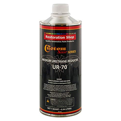 Restoration Shop / Custom Shop - UR70 Medium Urethane Reducer -Quart- for Automotive Paint and Industrial Paint Use - High Performance Automotive Grade