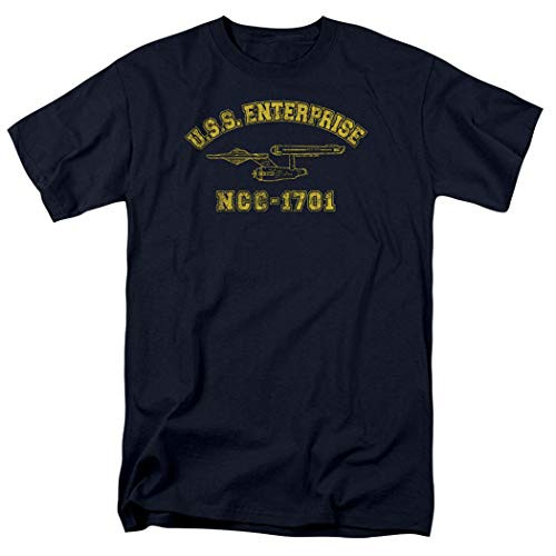 Popfunk Star Trek USS Enterprise T Shirt -X-Large-