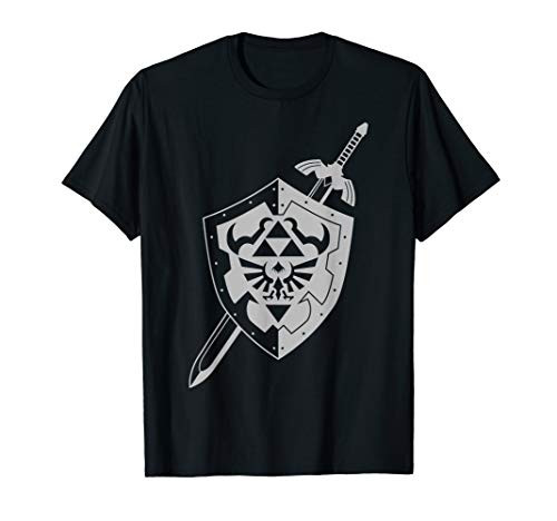 Zelda Hylian Shield And Sword T-Shirt