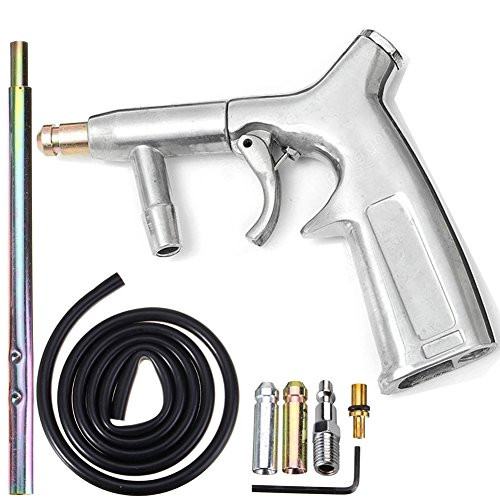 Jewboer Air Sand Blaster Siphon Feed Blast Gun Nozzle Ceramic Tips Abrasive Sand Blasting