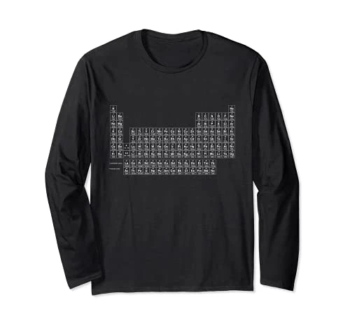 Chemistry Class Periodic Table Long Sleeve T-Shirt