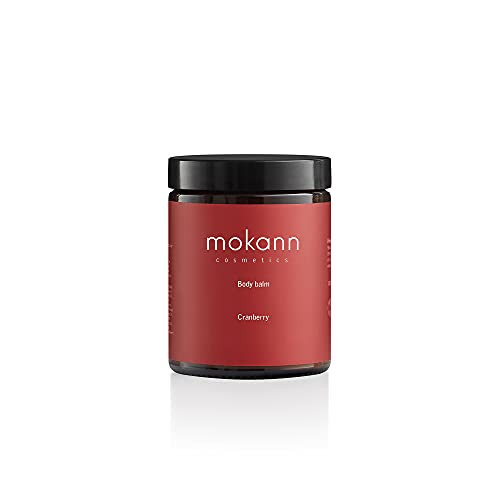 Mokann Cosmetics Organic Body Balm. 180 ml. -Cranberry-