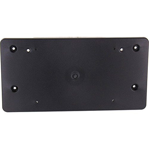 Evan-Fischer License Plate Bracket for BMW 5-Series 11-16 Front Textured -Black- Sedan