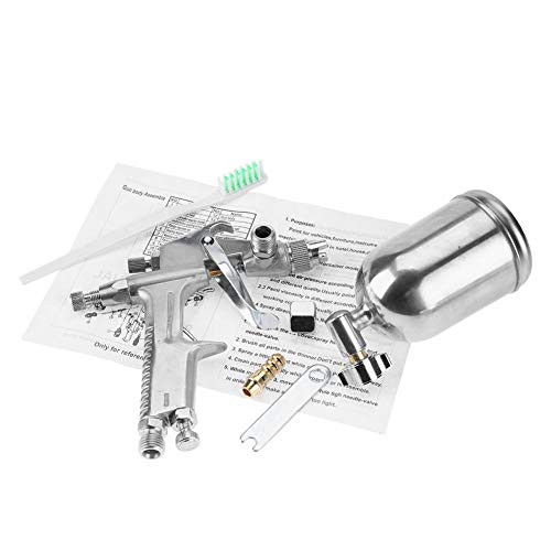 Beennex 0.5mm Nozzle 125ml Gravity Feeding Mode Pneumatic Tool F-2 Air Paint Spray Gun