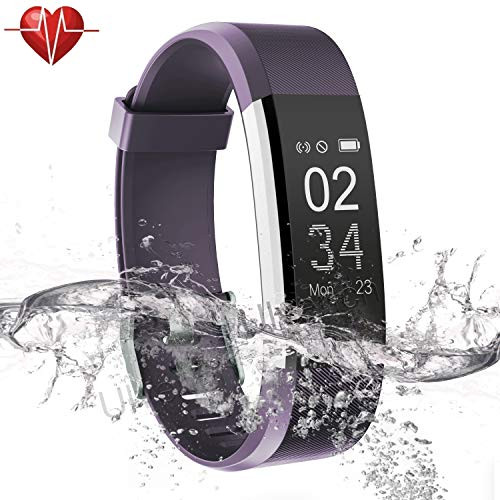 Ulvench Fitness Tracker, Heart Rate Monitor Smart Watch with Calorie Counter Watch Pedometer Sleep Monitor, Step Counter, GPS, IP67 Waterproof Activity Tracker for Android?iOS Smartphone (Purple) Ulvench Fitness Tracker, Heart Rate Monitor Smart Watch with Calorie Counter Watch Pedometer Sleep Monitor, Step Counter, GPS, IP67 Waterproof Activity Tracker for Android?iOS Smartphone (Purple)