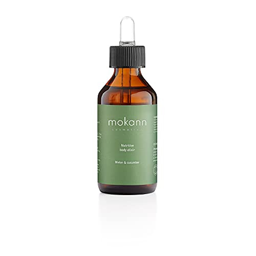 Mokann Cosmetics Organic Nutritive Body Elixir. 100 ml -Melon and Cucumber-