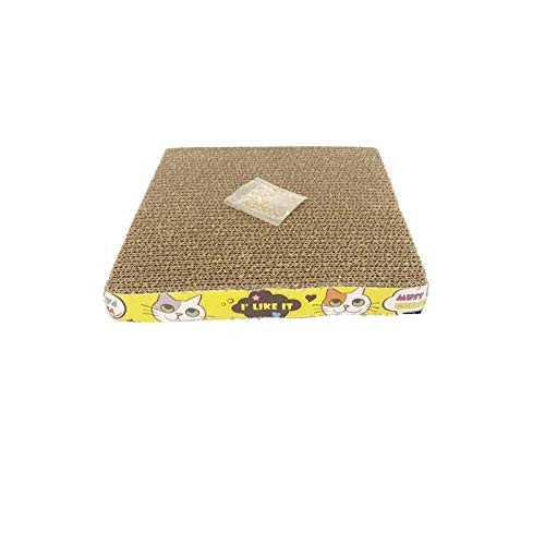 YITON Cat Scratch Board Cat Toys Cat Scratcher Board Pad Scratching Kitten Products Corrugated Paper Pad Cats Nail Scraper Mat Mattress 1Pcs