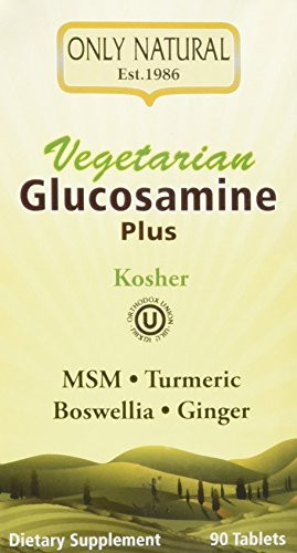 Only Natural Glucosamine Plus Vegetarian Tablets- 90 Count
