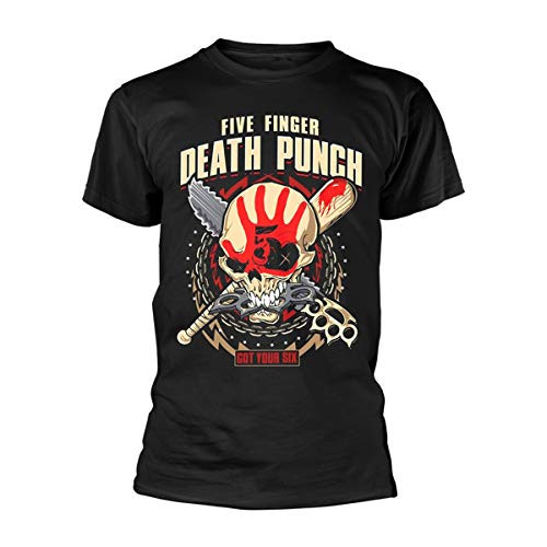 Five Finger Death Punch Zombie Kill T-Shirt-Large Black Five Finger Death Punch Zombie Kill T-Shirt-Large Black