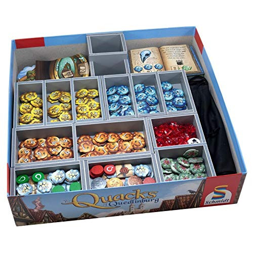 Folded Space Quacks of Quedlinburg Board Game Box Inserts