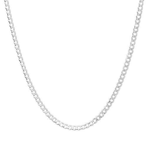Genuine Solid Sterling Silver Cuban 