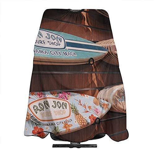 Gibybyby Barber Cape-Personalize Surfboard Printing Haircut Cape Hair Cutting Capes For Adults Professional Salon Barber Accessories Gibybyby Barber Cape-Personalize Surfboard Printing Haircut Cape Hair Cutting Capes For Adults Professional Salon Barber Accessories