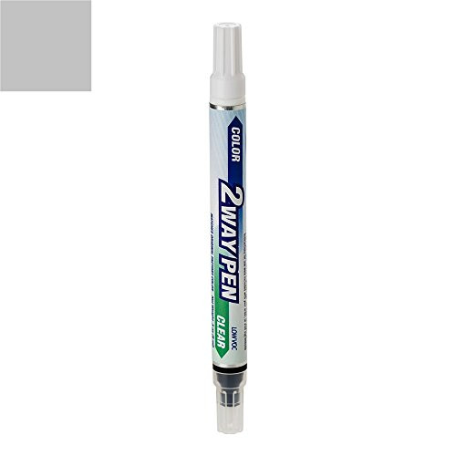 ExpressPaint 2WayPen - Automotive Touch-up Paint for Nissan Pathfinder - Brilliant Silver Metallic K23 - Color  Plus  Clearcoat Only
