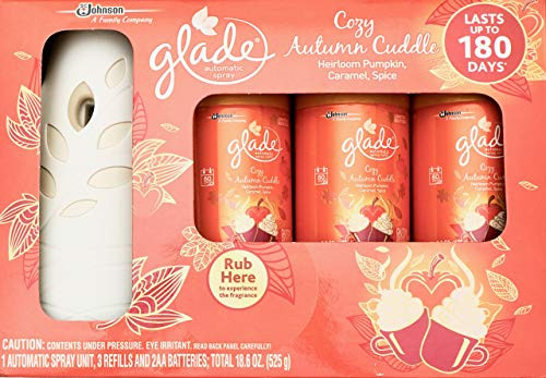 Glade Cozy Autumn Cuddle, Automatic Spray & 3 Refills Glade Cozy Autumn Cuddle, Automatic Spray & 3 Refills