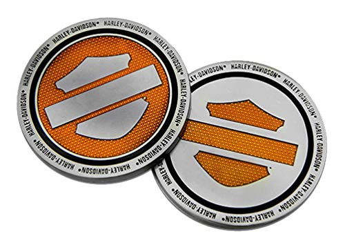 Harley-Davidson Orange Bar  and  Shield Logo Challenge Coin- 1.75 inch. 8008994