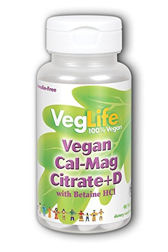 Vegan Cal-Mag  Plus  D VegLife 90 Tabs