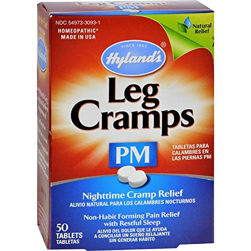 Hylands Leg Cramps PM - 50 Tablets -Pack of 2-