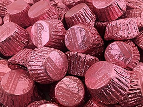 Reese's Miniatures Peanut Butter Cups Milk Chocolate-In Pink Foils -Reese's Pink-