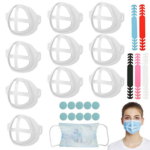 Face Bracket for Mask Inner 3D Mask Breathing Bracket Internal Support Frame and Mask Extender Strap