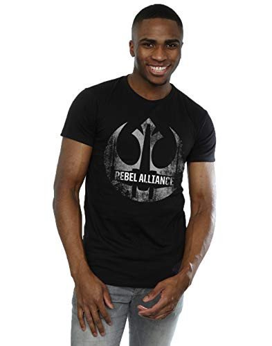 STAR WARS Men's Rogue One Rebel Alliance X-Wing T-Shirt X-Large Black