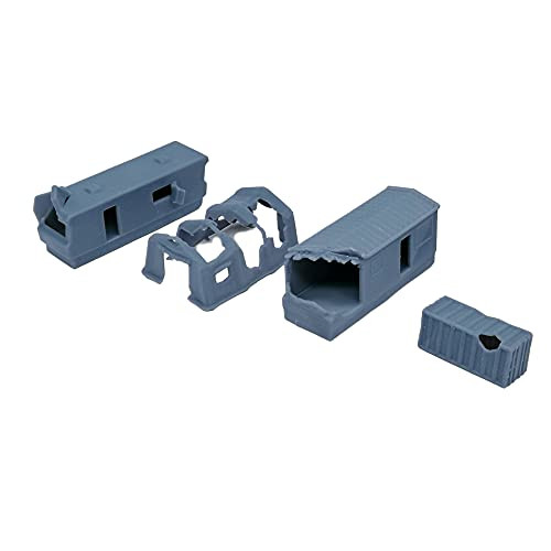 Outland Models Railway Scenery Accessory Broken/Abandoned Shelter Set 1:160 N Scale
