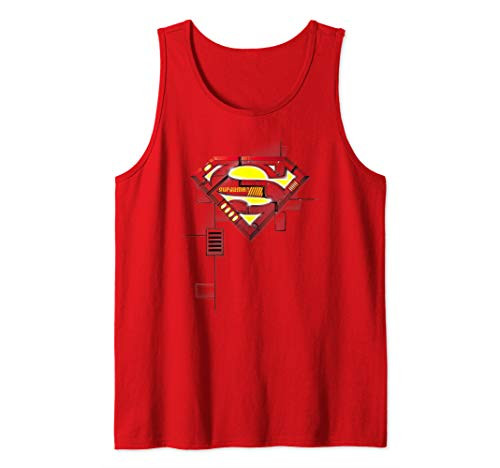 Superman Super Mech Shield Tank Top