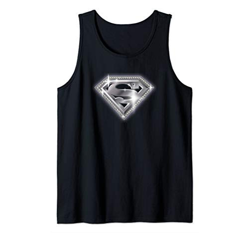 Superman Bling Shield Tank Top