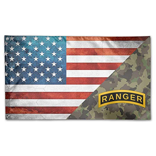 Coolguyid American Flag by U.S. Veterans Owned US Army Retro Ranger Tab Flag 3x5 Ft Coolguyid American Flag by U.S. Veterans Owned US Army Retro Ranger Tab Flag 3x5 Ft