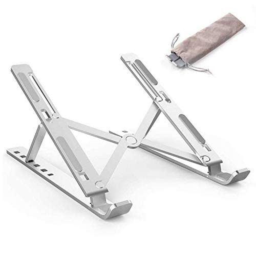 Laptop Stand-MOMU-Aluminum Alloy Tablet Bracket Mount Foldable Portable Laptop Stand Holder Rack