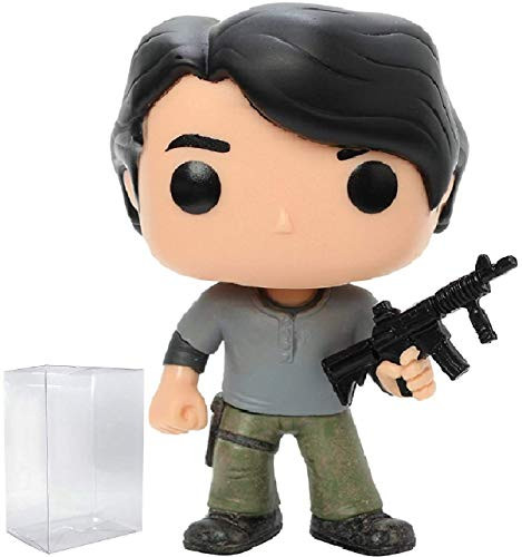Walking Dead: Prison Glenn Rhee Funko Pop! Vinyl Figure (Includes Compatible Pop Box Protector Case)