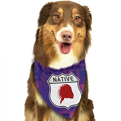 HJKH PJKL American Flag Native Highway Shield Pet Dog Puppy Cat Balaclava Triangle Bibs Scarf Bandana Collar Neckerchief Mchoice - Any Pets HJKH PJKL American Flag Native Highway Shield Pet Dog Puppy Cat Balaclava Triangle Bibs Scarf Bandana Collar Neckerchief Mchoice - Any Pets