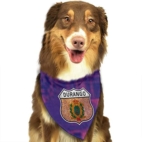 HJKH PJKL Flag of Durango Highway Shield Pet Dog Puppy Cat Balaclava Triangle Bibs Scarf Bandana Collar Neckerchief Mchoice - Any Pets HJKH PJKL Flag of Durango Highway Shield Pet Dog Puppy Cat Balaclava Triangle Bibs Scarf Bandana Collar Neckerchief Mchoice - Any Pets