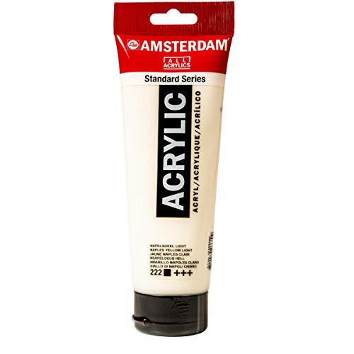 Royal Talens Amsterdam Standard Acrylic Paint 250Ml-Naples Yellow Light