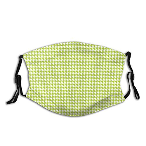 Fashion Facial Windproof mask decorations adult- Abstract Textile Pattern Scottish Ethnic Four-Pointed Checks Artsy Motif Fashion Facial Windproof mask decorations adult- Abstract Textile Pattern Scottish Ethnic Four-Pointed Checks Artsy Motif