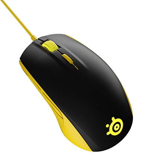 SteelSeries Rival 100, Optical Gaming Mouse - Proton Yellow