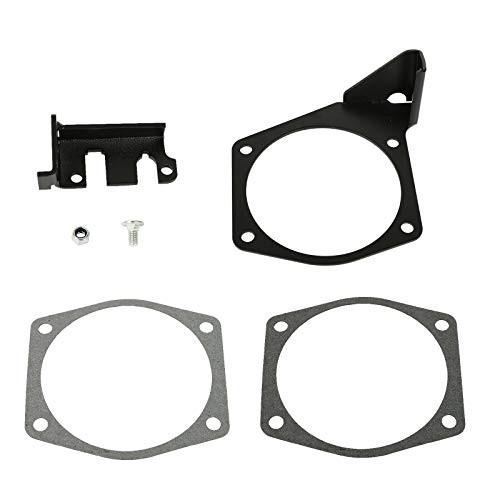 BETTERCLOUD 4-Bolt Throttle Body Cable Bracket Compatible with Intakes 92MM 102MM LS LSX LS1 LS2 LS3 LS6 LS7