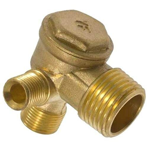 HASMX 5140186-73 / E101362 Air Compressor Check Valve Replacement 90 Degree Left Valve for Select Craftsman- Porter Cable- and Husky Models- Black and Decker Part Number E101362 -1-Pack-