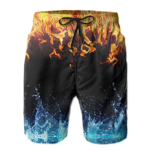 Celepex Mens Swim Trunks Quick Dry Beach Shorts Summer Board Shorts with Mesh Lining and Pockets XL