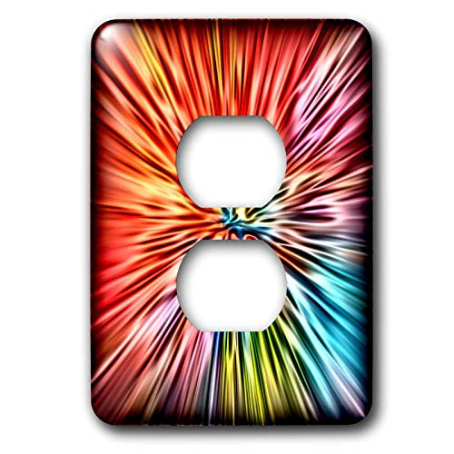 3dRose lsp-8446-6 Paint Burst 3 by Angelandspot 2 Plug Outlet Cover