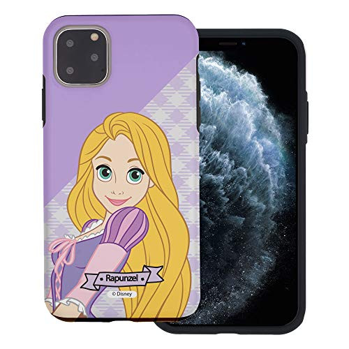 WiLLBee Compatible with iPhone 12 Pro Max Case -6.7inch- Princess Layered Hybrid -TPU  Plus  PC- Bumper Cover - Check Rapunzel