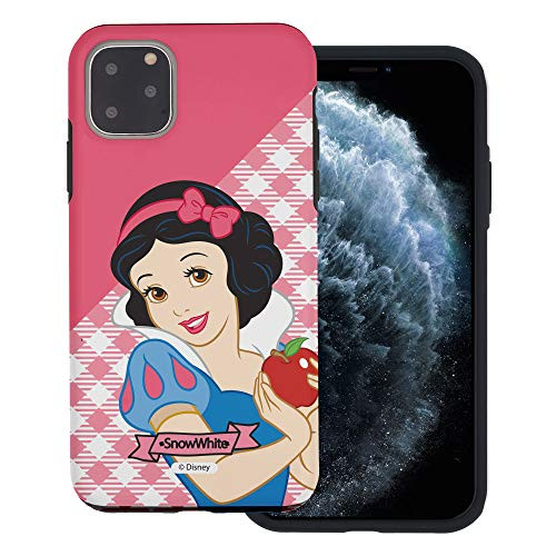 WiLLBee Compatible with iPhone 12 Pro/iPhone 12 Case -6.1inch- Princess Layered Hybrid -TPU  Plus  PC- Bumper Cover - Check Snow White