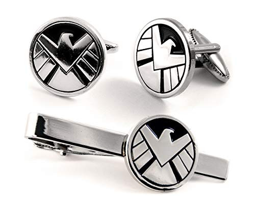 SharedImagination Agents of Shield Tie Clip- Hydra Cufflinks- Captain America Tie Tack Jewelry- Marvel Avengers Superhero Wedding Groomsmen Cuff Links Geek Gift- Geeky Present Nerd Presents SharedImagination Agents of Shield Tie Clip- Hydra Cufflinks- Captain America Tie Tack Jewelry- Marvel Avengers Superhero Wedding Groomsmen Cuff Links Geek Gift- Geeky Present Nerd Presents