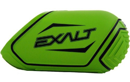 Exalt Paintball Carbon Fiber Tank Cover - Lime/Black - Medium