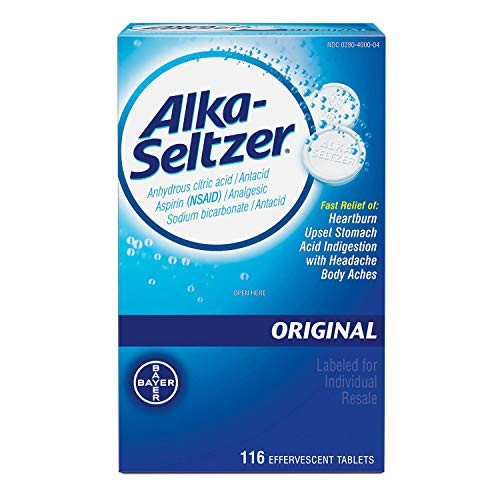 Alka-Seltzer Original Antacid Effervescent Tablets -116 ct.-