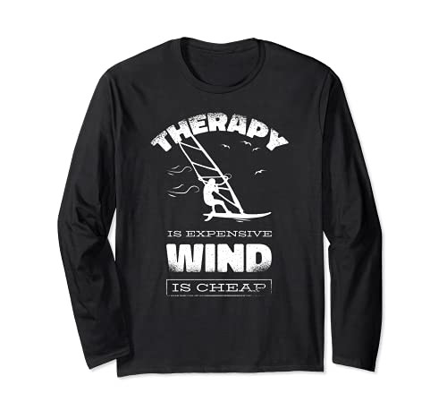 Windsurfing Sails Surf-Board Windsurfing funny Windsurfers Long Sleeve T-Shirt