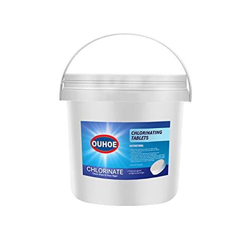 MIARHB Chlorine Pool Tablets- Chlorinating Tablets Swimming Pool- 300Pcs Chlorine Swimming Pool Tablet Tablets Chlorine -300pcs-A-