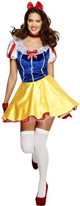 Smiffys womens Fever Fairytale Costume- With Dress Adult Sized Costume- Blue- L - US Size 14-16
