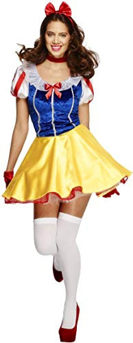Smiffys womens Fever Fairytale Costume- With Dress Adult Sized Costume- Blue- L - US Size 14-16
